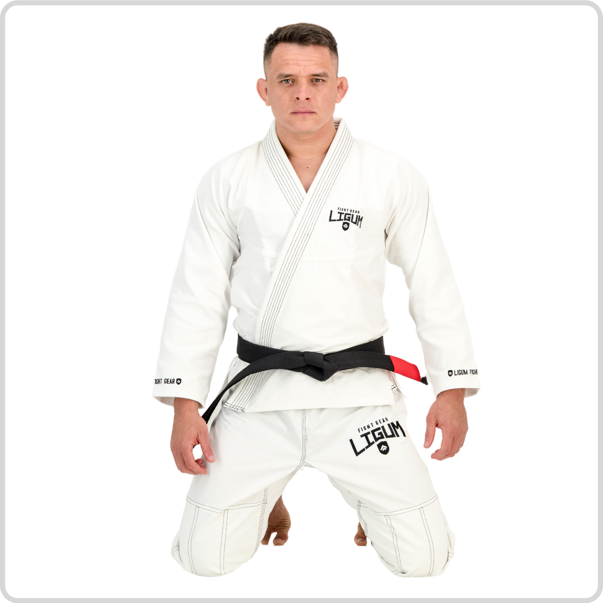 450GSM White Jiu Jitsu Gi - Grappling