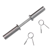 PAIR - 50mm Olympic Curl Bars – Full Body, Arm, Shoulders, Back, Deadlifts