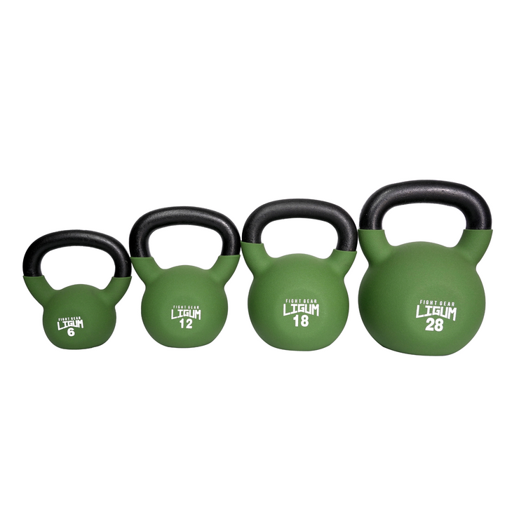 Heavy Duty Kettlebells – Matte Neo Premium Protective Grip