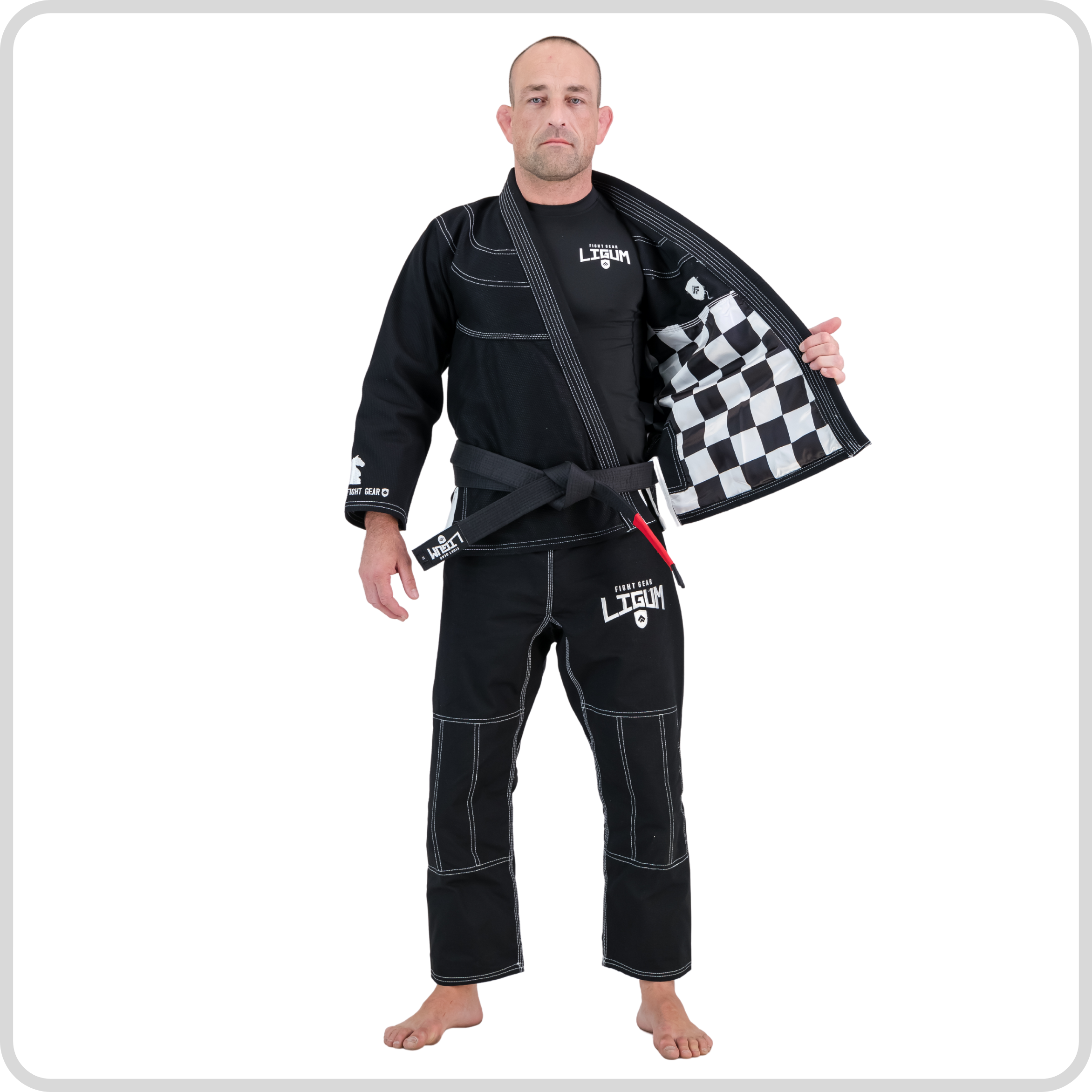 “The Knight” 450GSM Black Jiu Jitsu Gi - Limited Edition