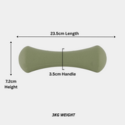 Shadow Series - Bone Dumbbells - Neoprene Coated Cast Iron