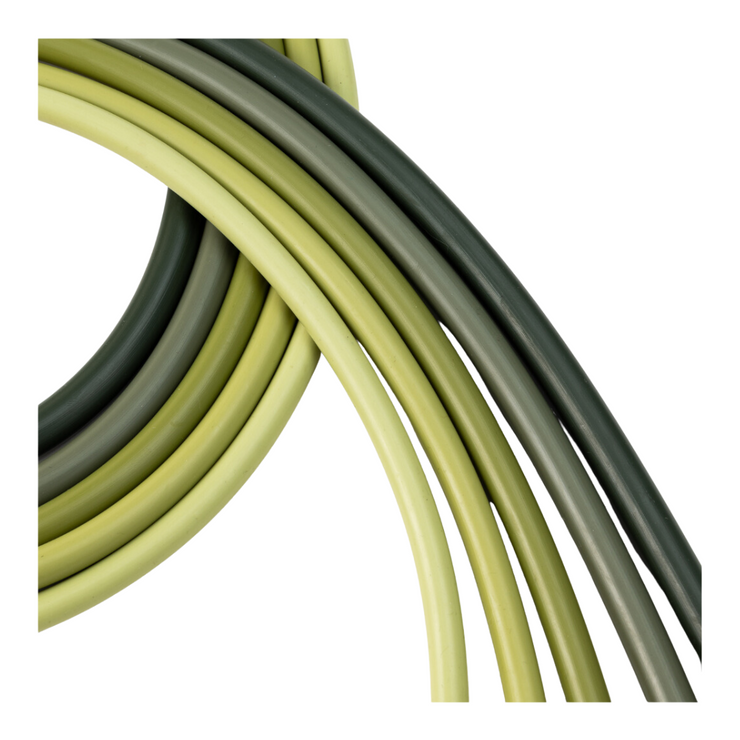 Resistance Bands 11 Piece Kit - Olive Green