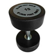 Commercial Heavy Duty Round Head Dumbbells - Urethane - 2.5KG to 40KG
