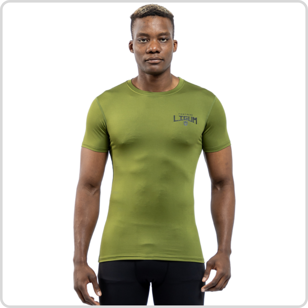 Imperium Compression T - Olive Green