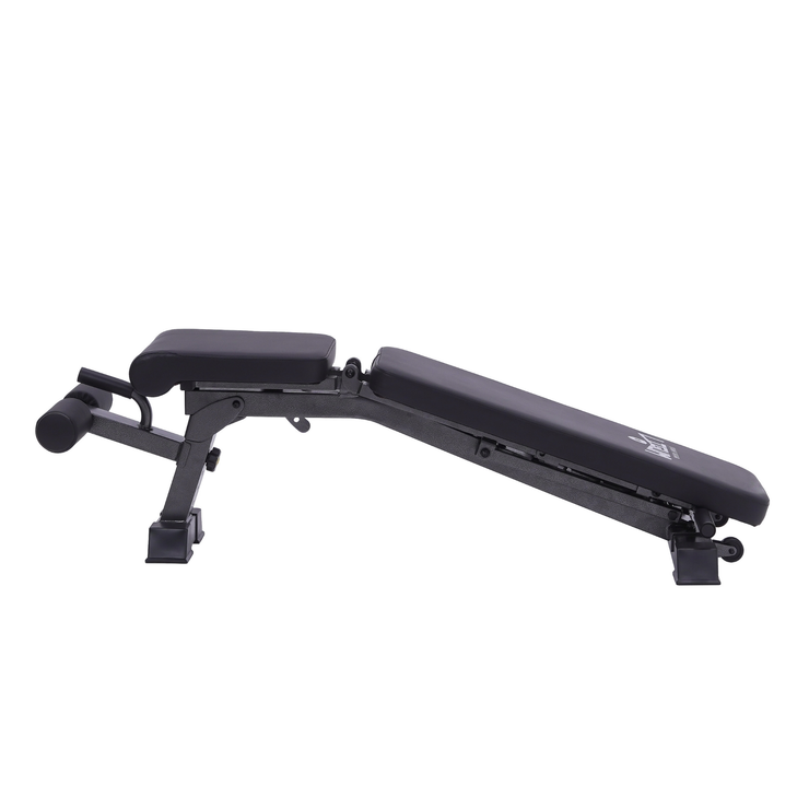 Ligum Industria Commercial Weight Gym Bench with Adjustable Backrest & Seat