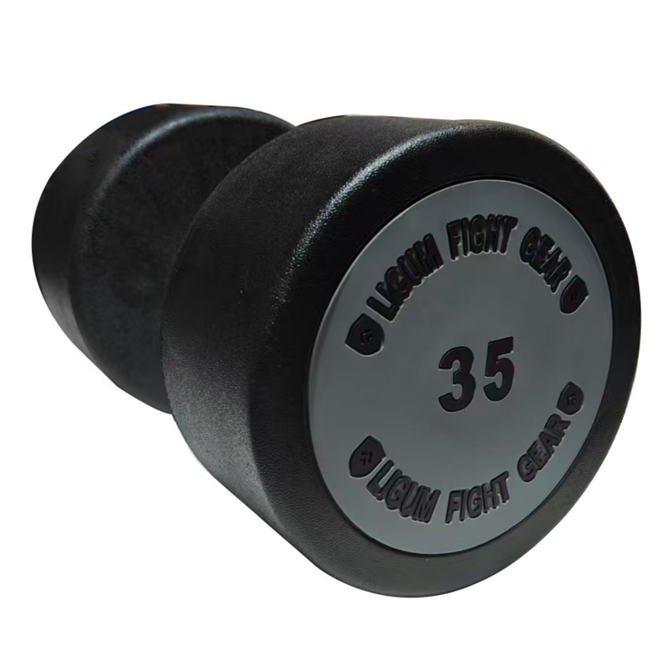 Commercial Heavy Duty Round Head Dumbbells - Urethane - 2.5KG to 40KG
