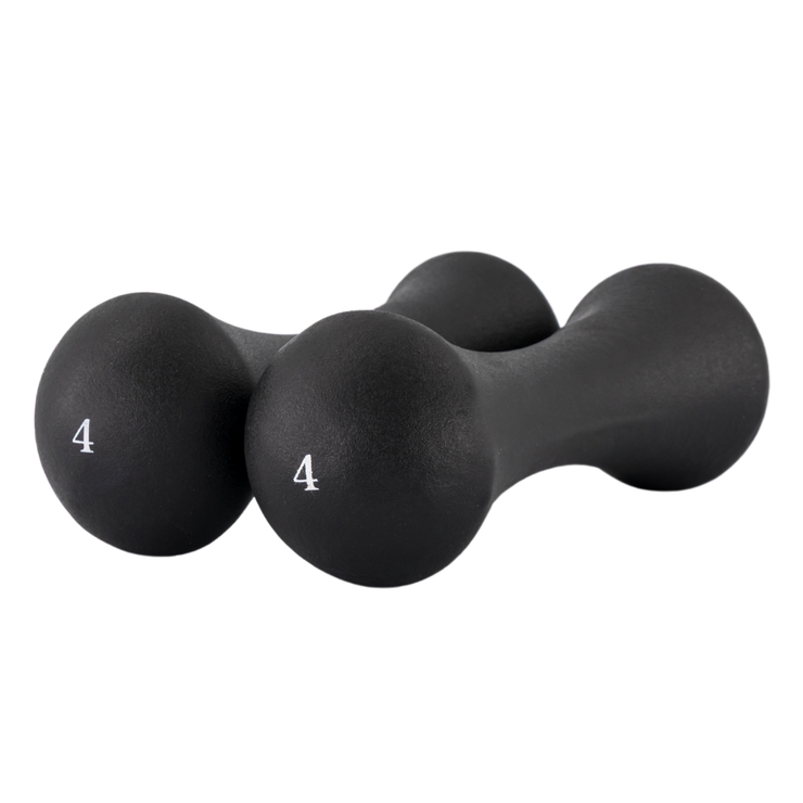 Shadow Series - Bone Dumbbells - Neoprene Coated Cast Iron