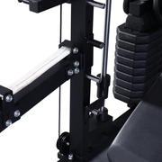 Commercial-Grade All-in-One Power Rack with Smith and Cable System