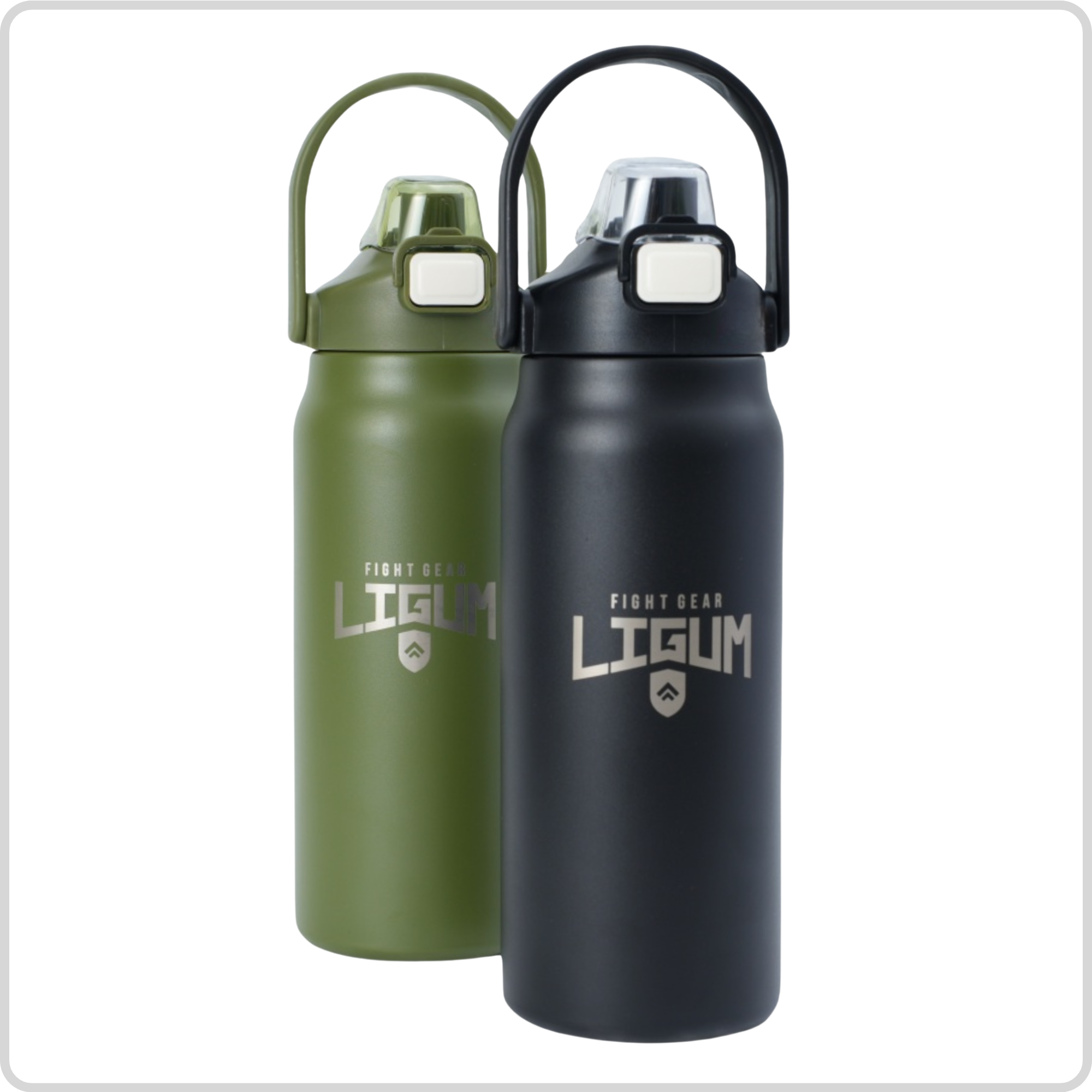 1.5L Ludus Series - Flip Lid Vacuum Insulated Steel Water Bottle