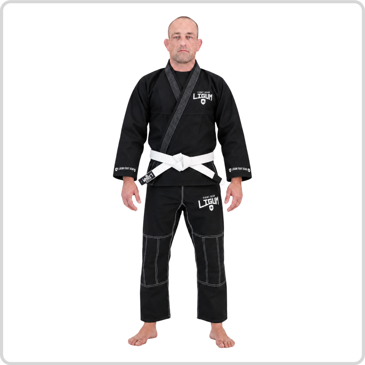 450GSM Black Jiu Jitsu Gi - Grappling - Competition Grade