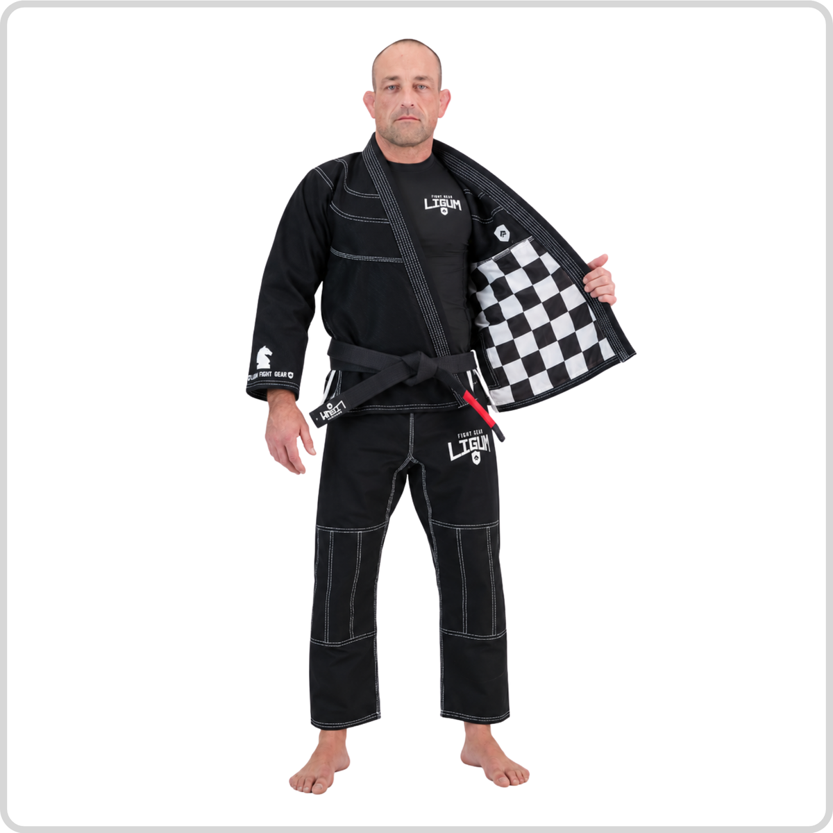 “The Knight” 450GSM Black Jiu Jitsu Gi - Limited Edition