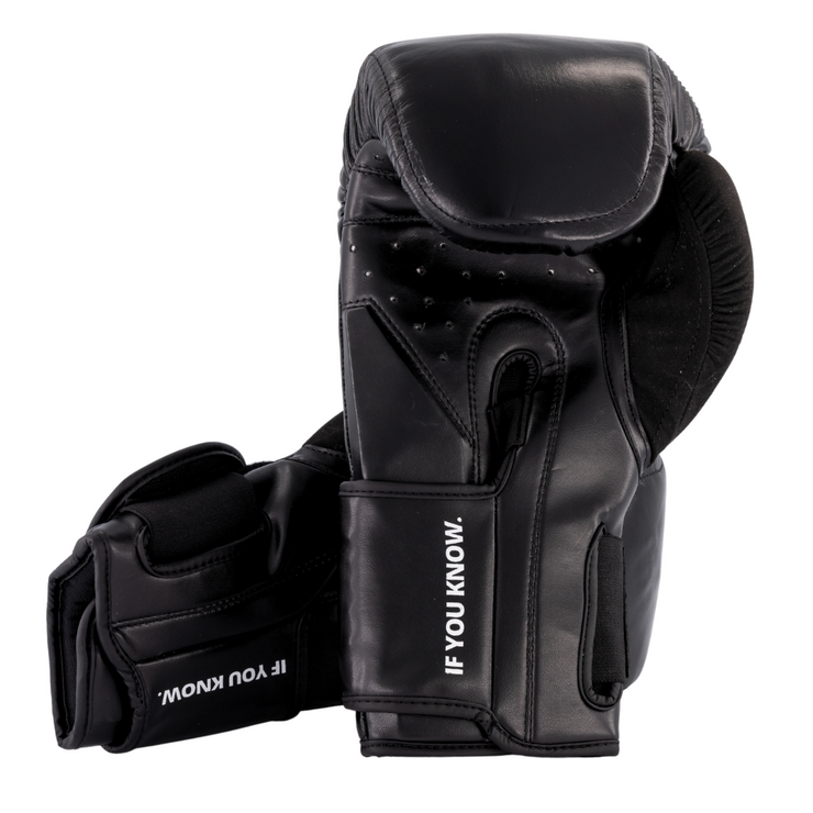 Technical Double Cuff Leather Gloves