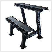 Commercial Round Head Dumbbell Rack – Reinforced Steel - Fitness Facility