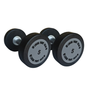 Commercial Heavy Duty Round Head Dumbbells - Urethane - 2.5KG to 40KG