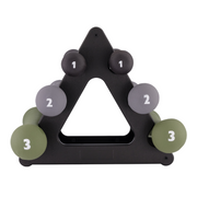 3 Tier Shadow Series Dumbbell Rack