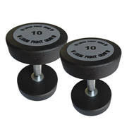 Commercial Heavy Duty Round Head Dumbbells - Urethane - 2.5KG to 40KG