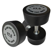Commercial Heavy Duty Round Head Dumbbells - Urethane - 2.5KG to 40KG