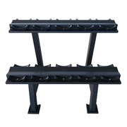 Commercial Round Head Dumbbell Rack – Reinforced Steel - Fitness Facility