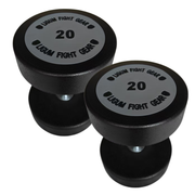 Commercial Heavy Duty Round Head Dumbbells - Urethane - 2.5KG to 40KG
