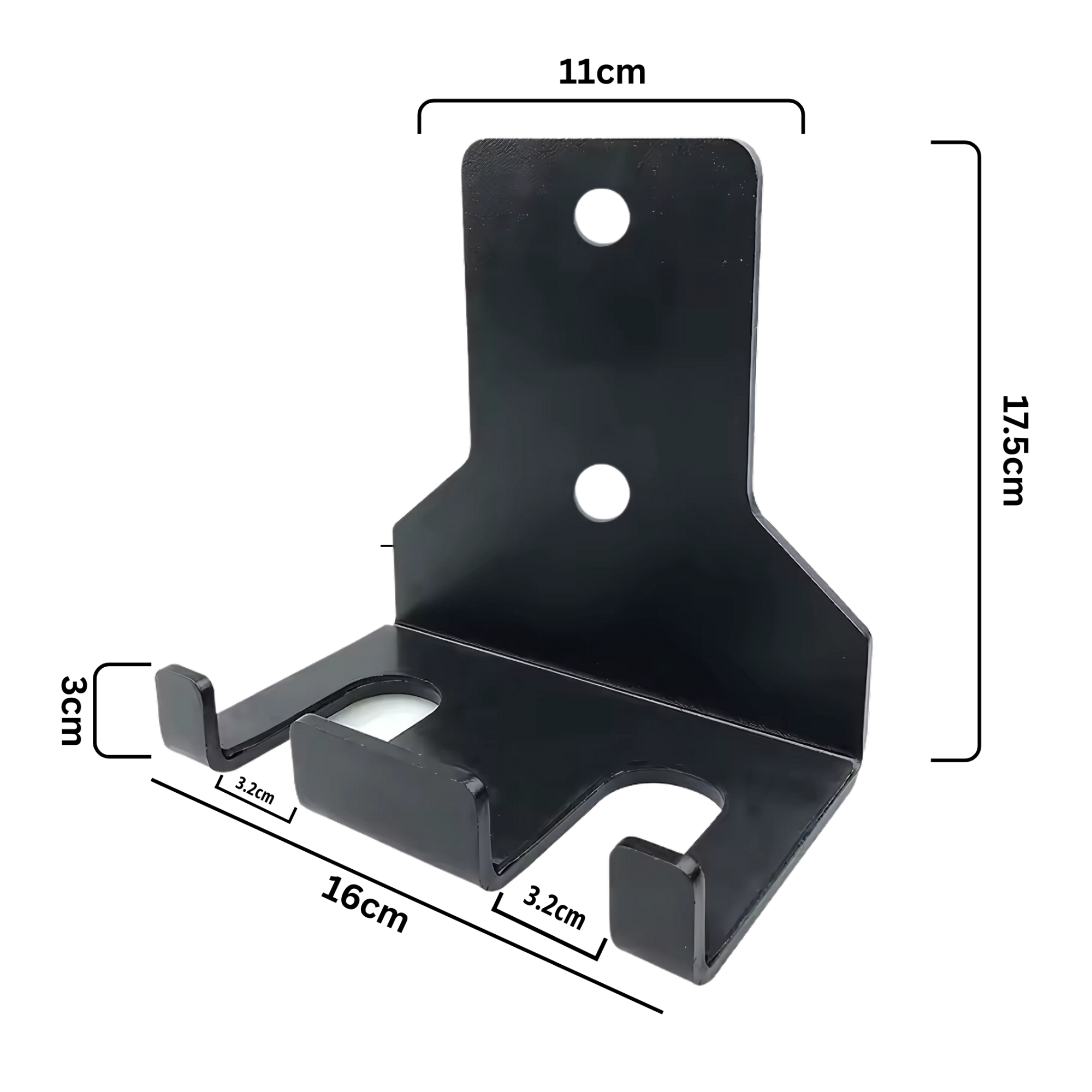 Wall Mount Barbell Holder – Heavy-Duty Olympic Bar Storage Rack
