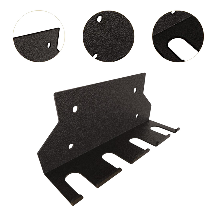 Wall Mount Barbell Holder – Heavy-Duty Olympic Bar Storage Rack