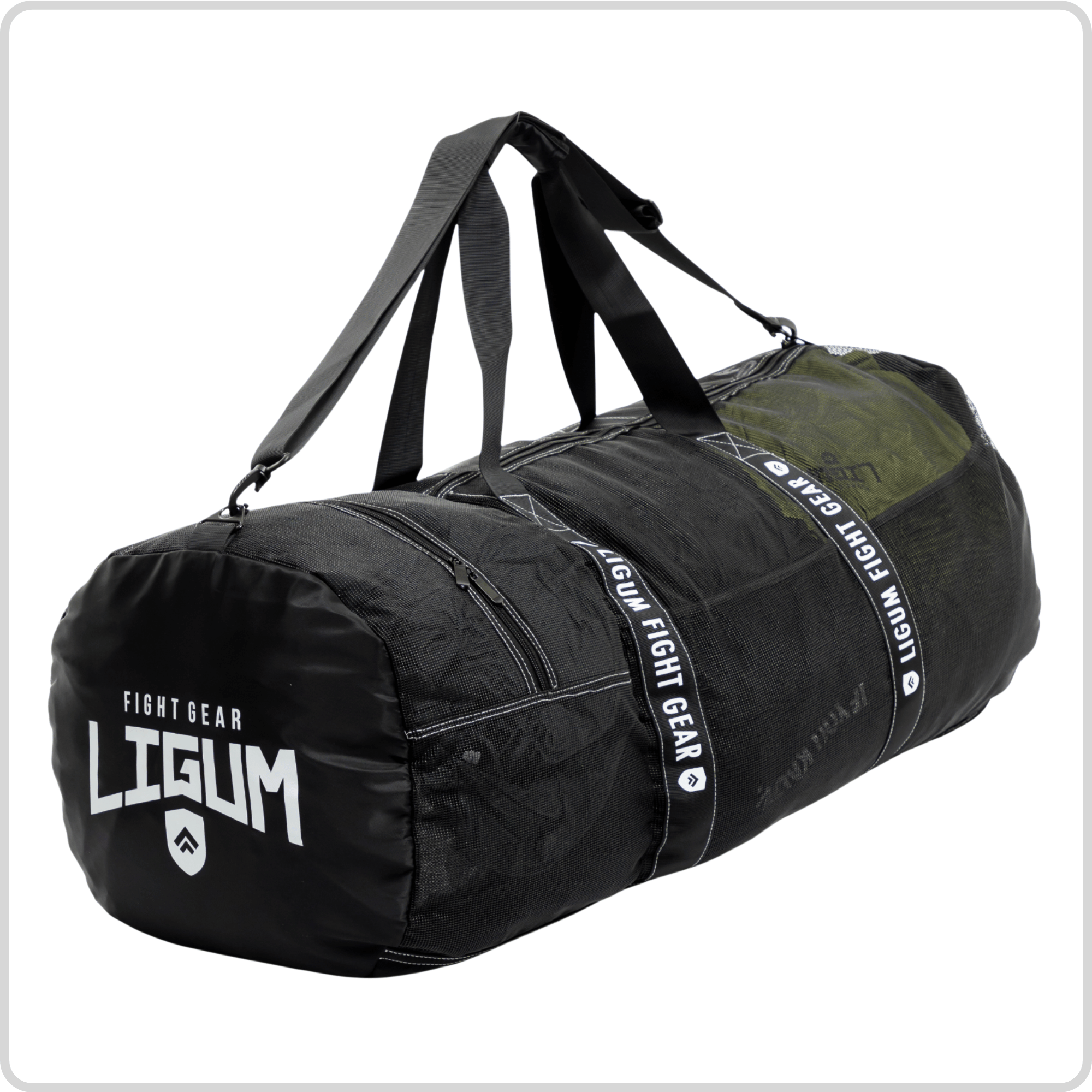 Super Size Fighters Bag - 100cm Mesh Duffel - Multi-Compartment Gear Bag