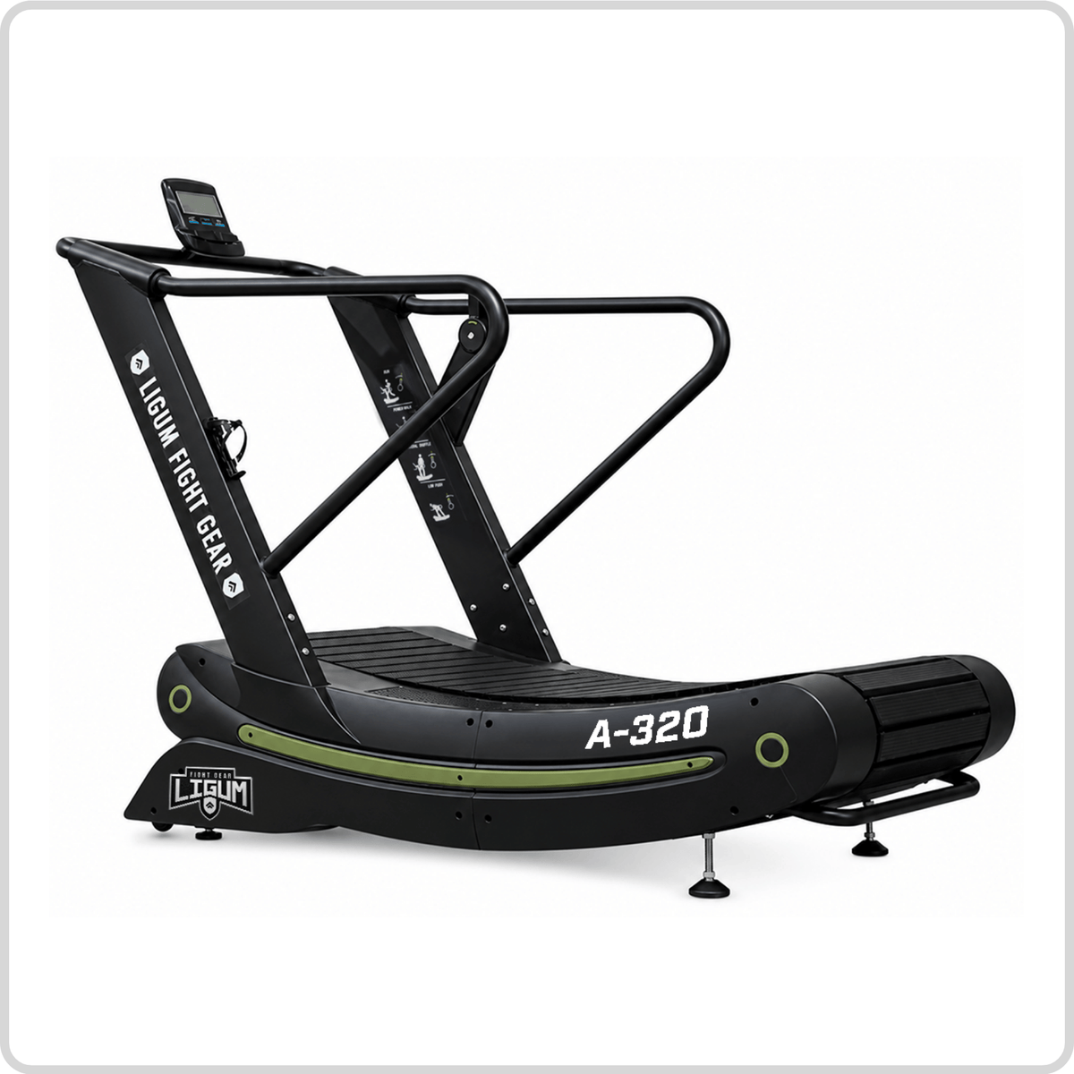 A-320 Curved Performance Treadmill - Sprint and Endurance Training - LFG