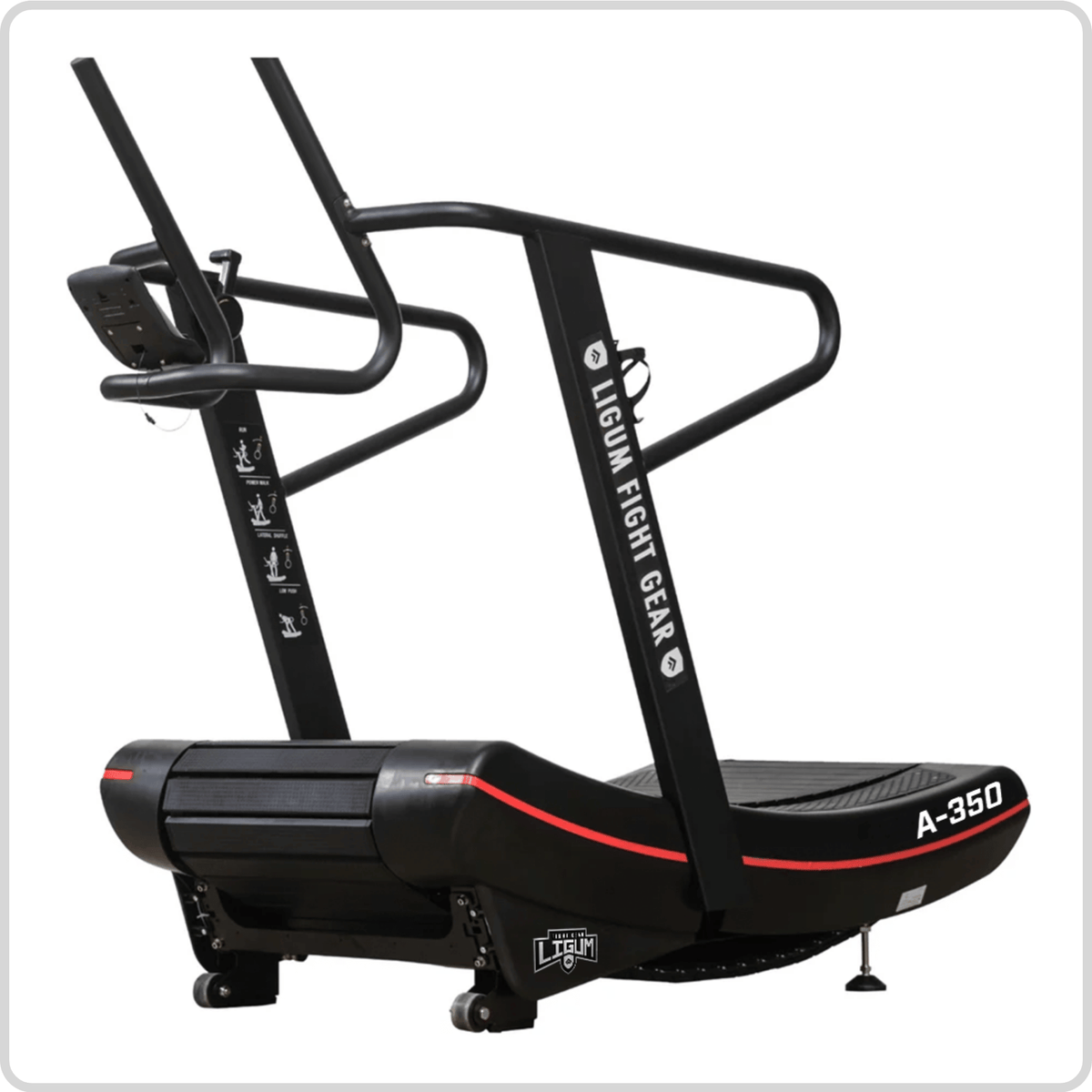 A-350 Curved Performance Treadmill - Sprint and Endurance Training - LFG