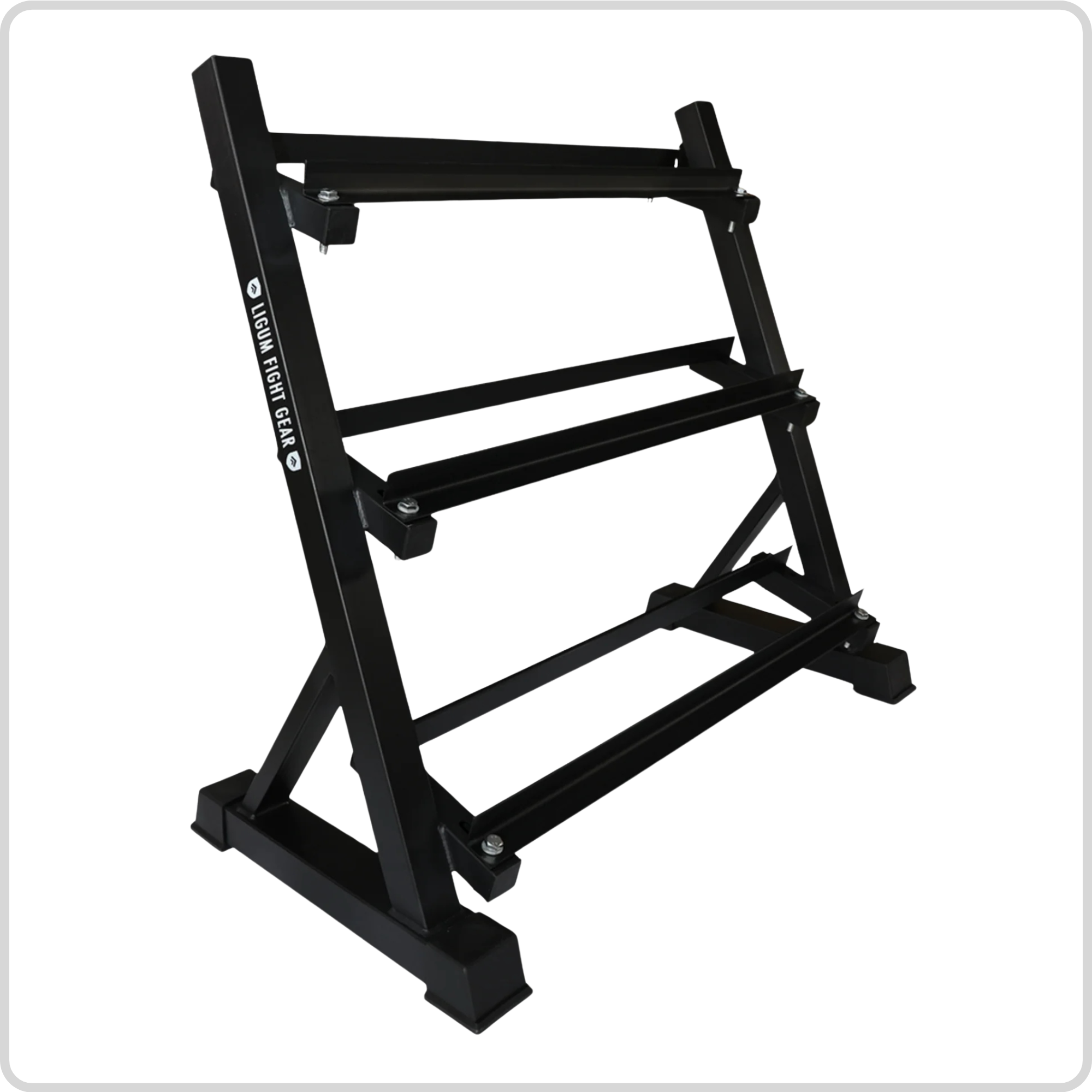 3 Tier Storage Gym Rack Dumbbell Weight - Reinforced Steel