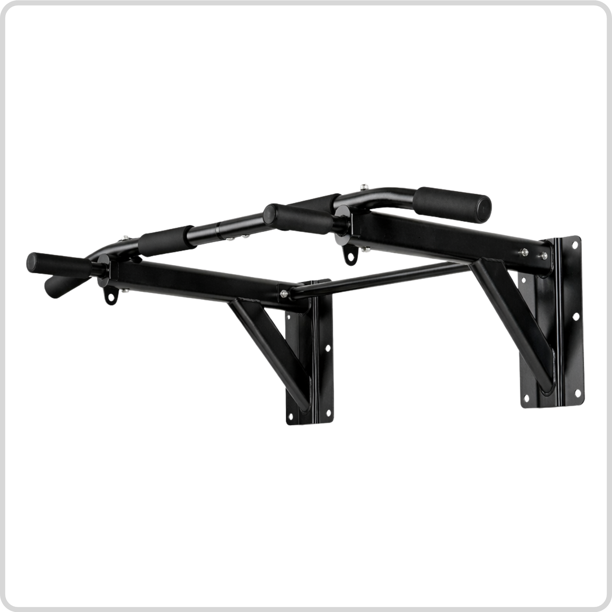 Multifunctional Pull Up Bar - Wall Mounted Perfection - Commercial Grade
