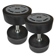 Commercial Heavy Duty Round Head Dumbbells - Urethane - 2.5KG to 40KG