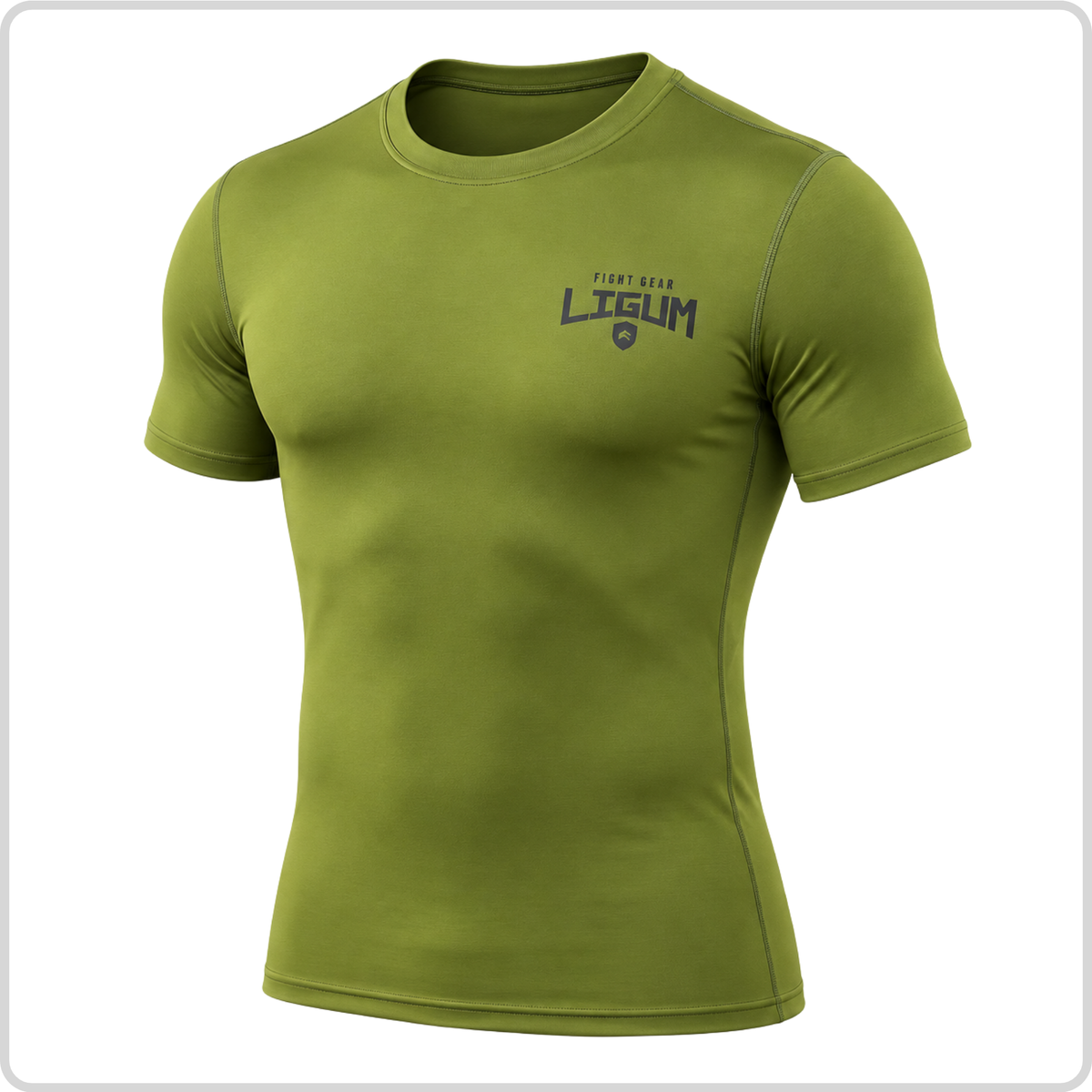 Imperium Compression T - Olive Green