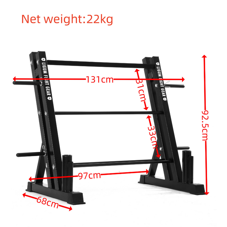 Heavy-Duty Dumbbell Rack