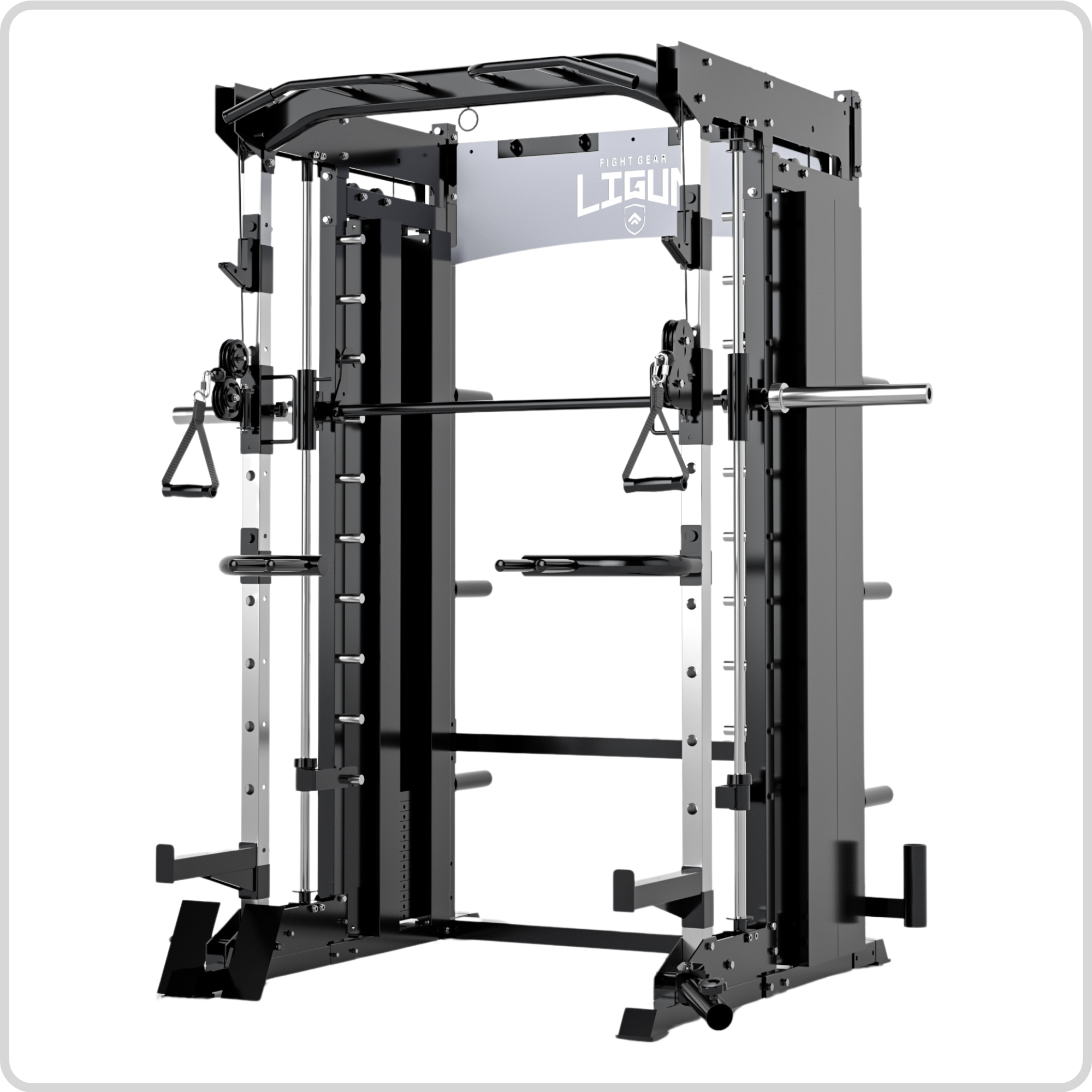 Munitio Full Commercial Power Rack - Professional Functional Gym Training