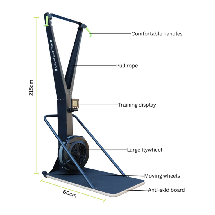 Vertical ski machine hotsell