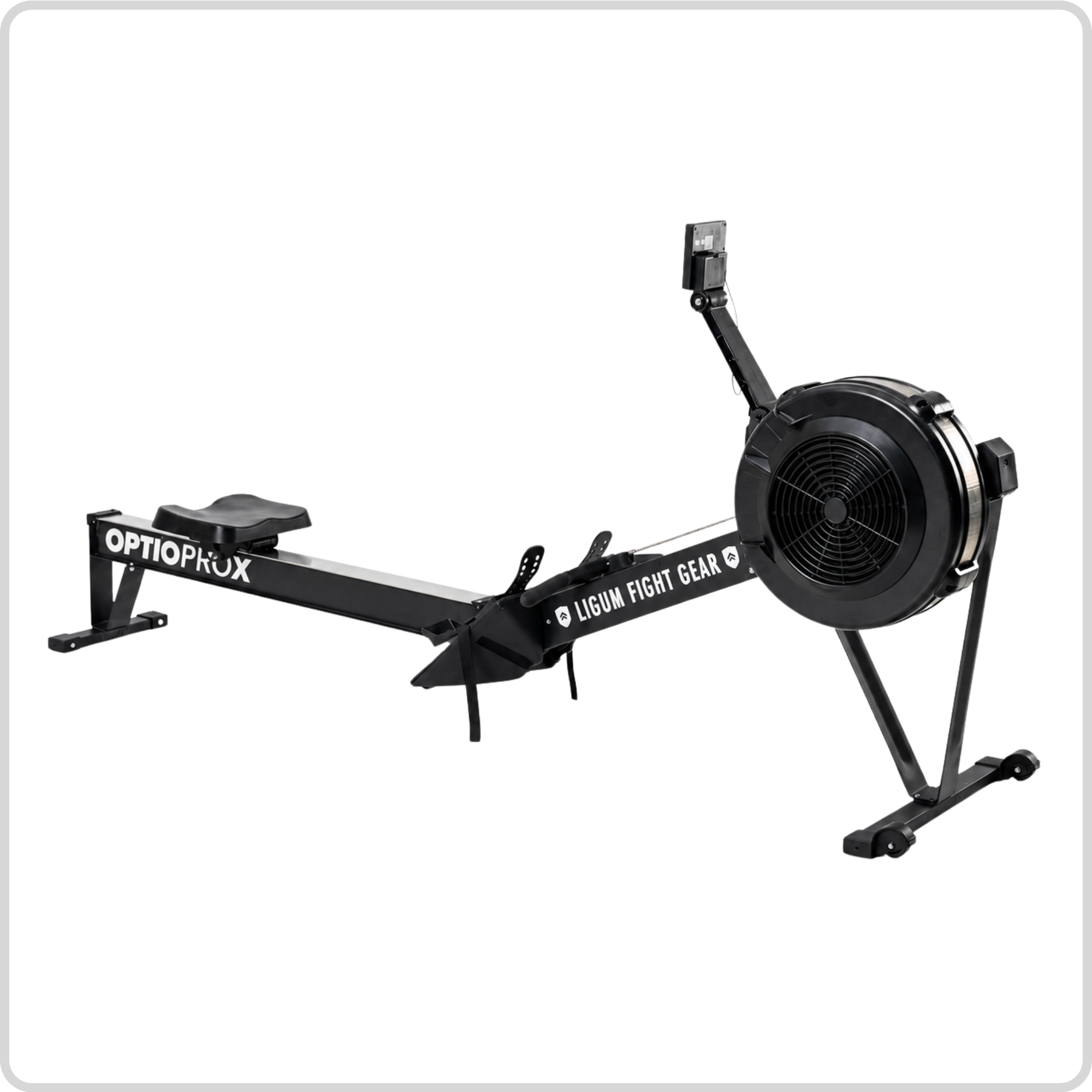 OPTIO Pro X – Air Rower – Ludus Series – Cardio, Strength, and Recovery