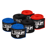 Professional Boxing Hand Wraps - 100% Cotton Stretch - Ligum Fight Gear