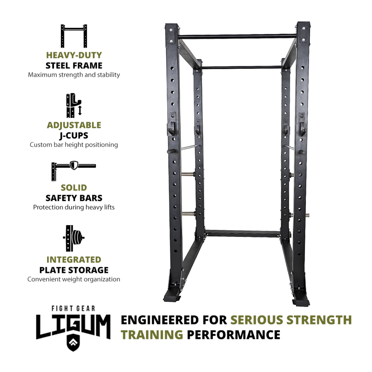 Commercial 4 Post Power Rack