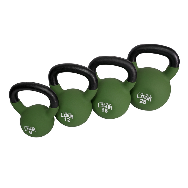 Heavy Duty Kettlebells – Matte Neo Premium Protective Grip