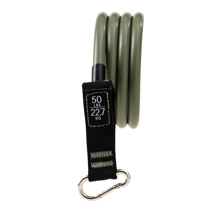 Resistance Bands 11 Piece Kit - Olive Green