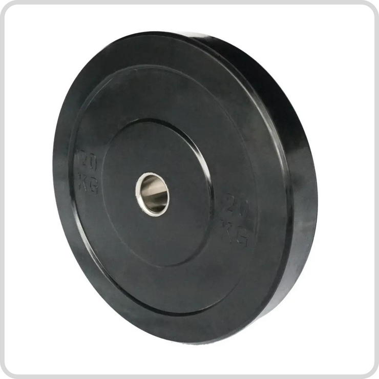 Olympic Rubber Bumper Plate - Single