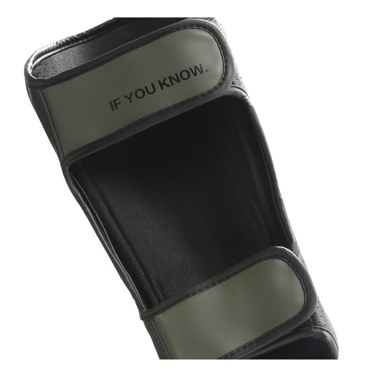 Praetor X-2 MMA Shin Pads - Leg Protective - Kick Boxing + Muay Thai - Black