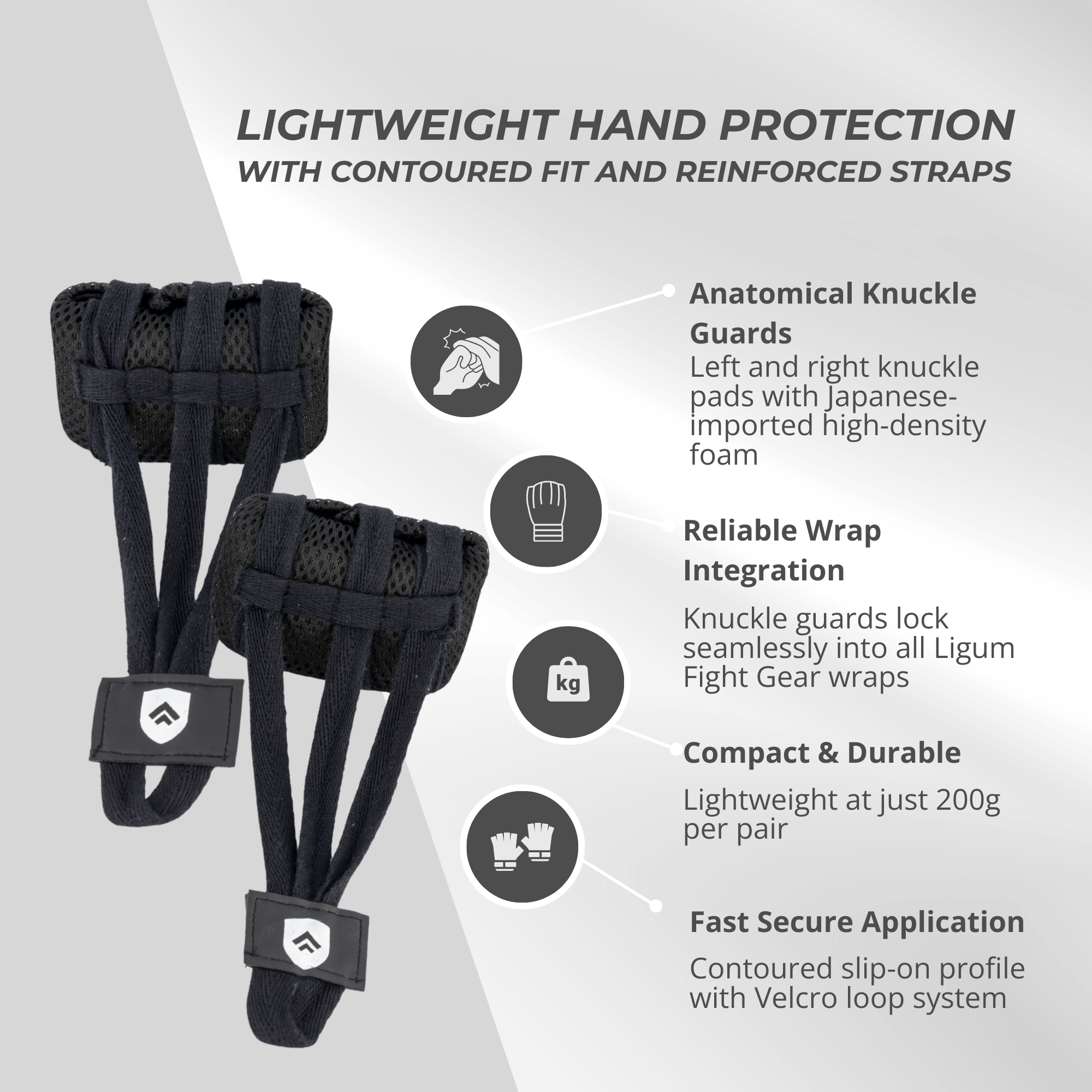 Ligum Parvus Minor Speed Wraps – Safety, Speed, Versatility - MMA/Boxing