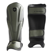 Praetor X-2 MMA Shin Pads - Leg Protective - Kick Boxing + Muay Thai - Black
