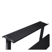 Commercial 2-Tier Kettlebell Dumbbell Rack – Steel Weight Storage Organizer