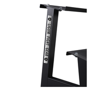 Commercial 2-Tier Kettlebell Dumbbell Rack – Steel Weight Storage Organizer