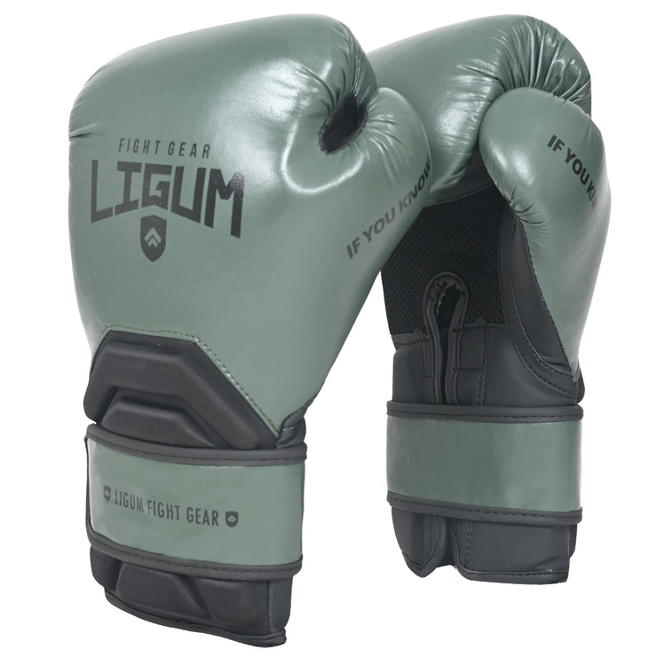 Legionnaire X - Leather Strap Cuff Boxing Gloves