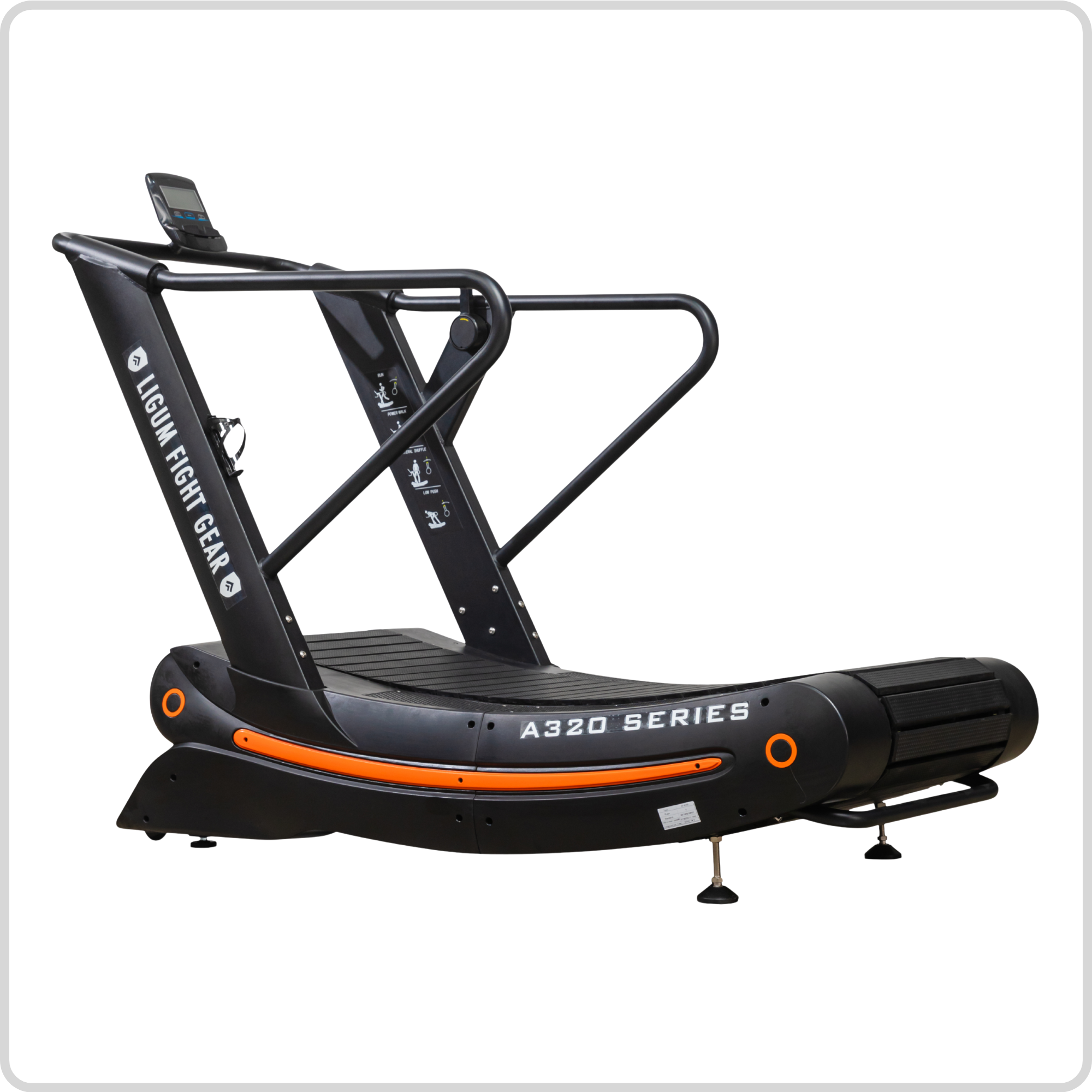 A-320 Curved Performance Treadmill - Sprint and Endurance Training - LFG
