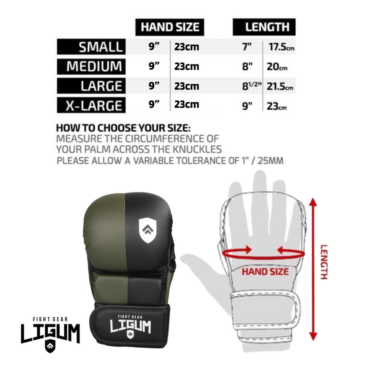 Virtus Grappling Gloves - MMA - *HDC* Bonded Foam