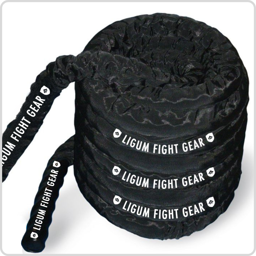 Premium Sheathed Battle Rope – Ligum Fight Gear